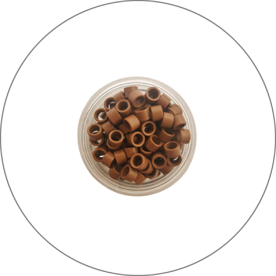 Micro-anneaux sans silicone 100 pièces